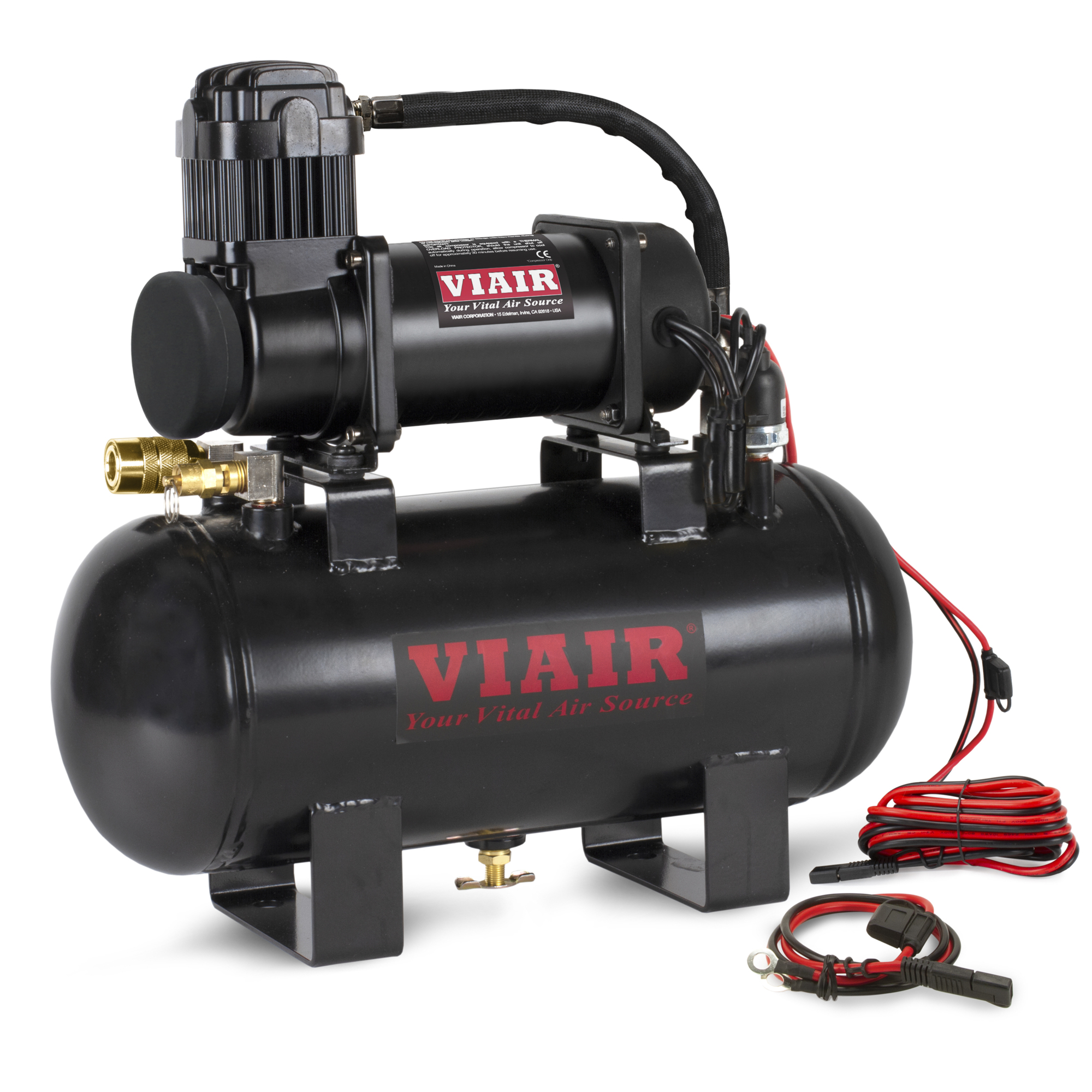 Viair, Plug-N-Play On-Demand System, Air Tank Size 1.5 Gal, Volts 12, Model# 20004